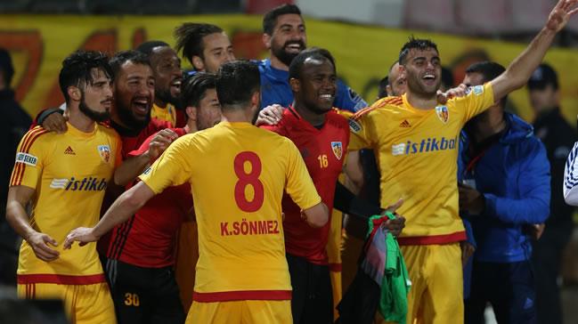 Kayserispor'un 6 malk hasreti sona erdi