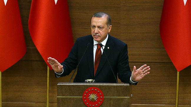 Cumhurbakan Erdoan: PYD Mnbi'ten kacak, yoksa gereini yaparz 