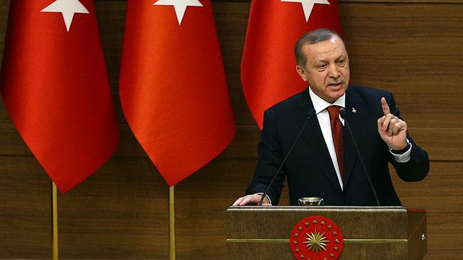 Cumhurbakan Erdoan sert konutu: Trnaklarn skmekten ekinmeyiz