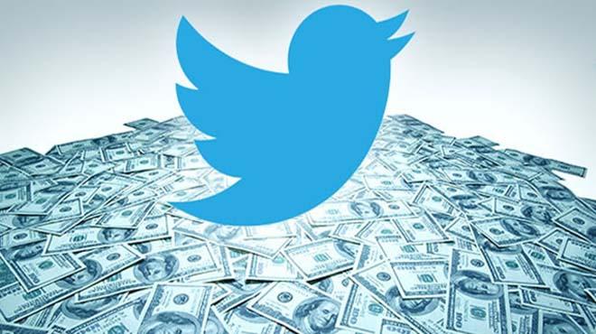 Twitter nc eyekte 616 milyon dolar kazand
