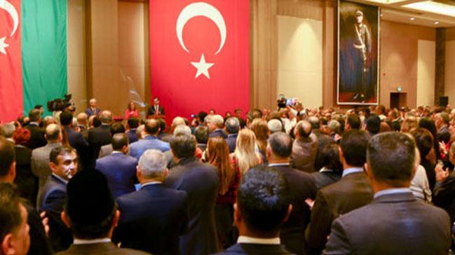 Azerbaycan'da 29 Ekim Cumhuriyet Bayram resepsiyonu 