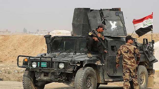 Irak gvenlik glerinin Musula ilerleyii durduruldu