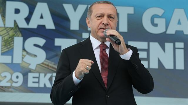 Cumhurbakan Erdoan'dan fla idam aklamas