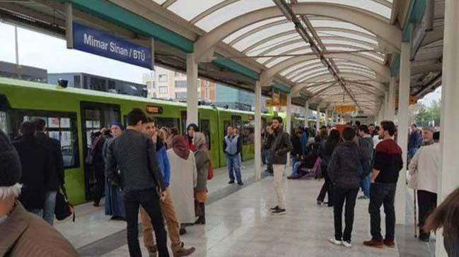 Bursa'da metro seferlerine afi engeli