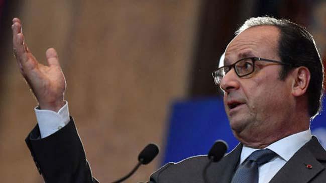 Fransa Cumhurbakan Hollande: Herkes kendi iine baksn