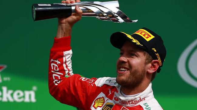 Vettel'in ncl Ricciardo'ya geti