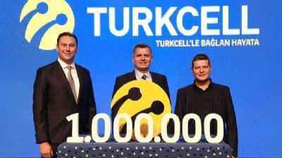 Turkcell fiberde 1 milyon mteriye ulat