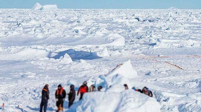 Bilim kadnlar Antarktika yolunda