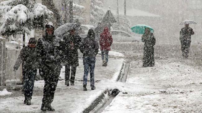 Meteorolojiden Ankara ve Eskiehir iin kar ya uyars