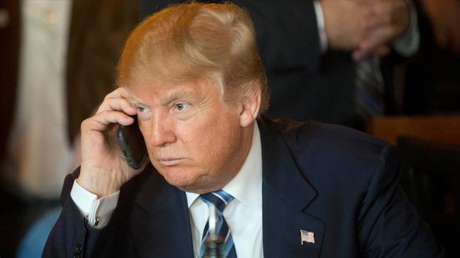 Trump, Tayvan lideri ile telefonda grt