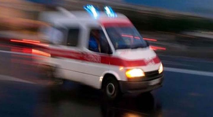 Ambulanstaki yaraldan 112 ekibine silahl saldr