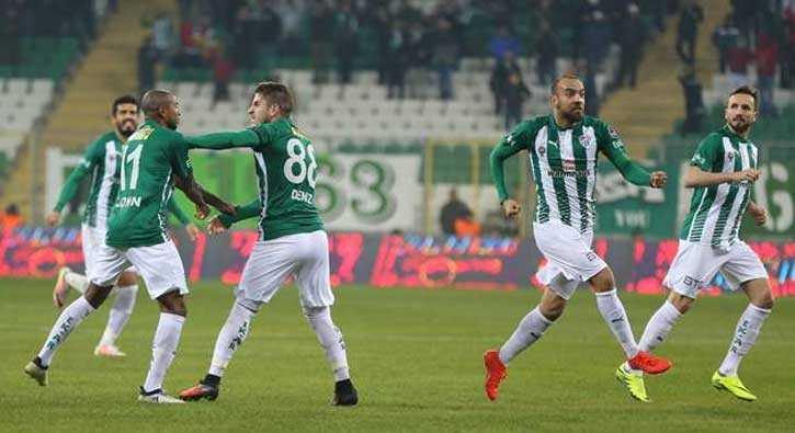 Bursaspor evinde gld!