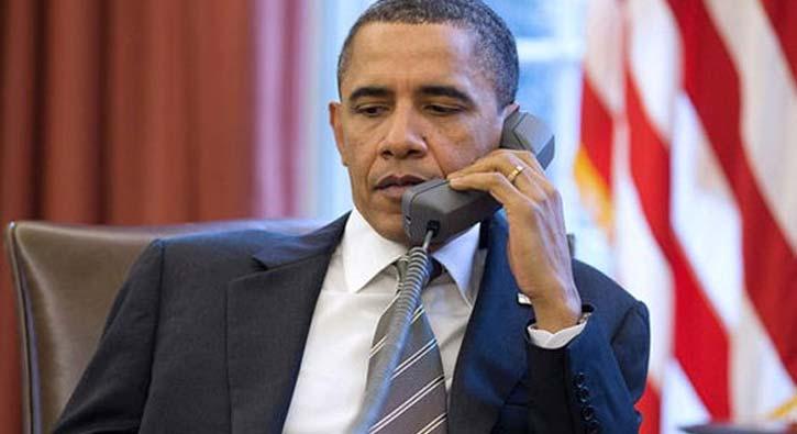 Obamadan talya Babakan Renziye teekkr telefonu