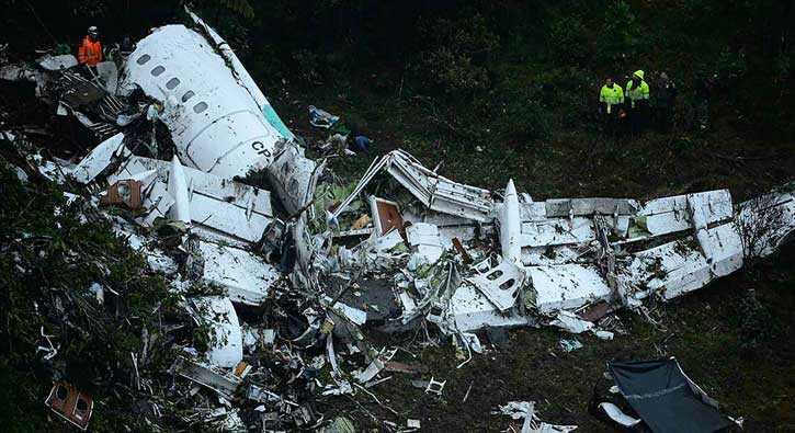 Chapecoense kazas iin fla iddia! 'Durdurmaya altm'