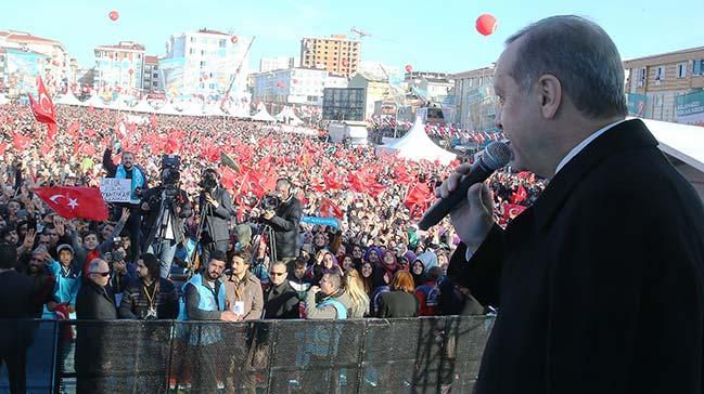 Cumhurbakan Erdoan'dan yeni anayasa aklamas