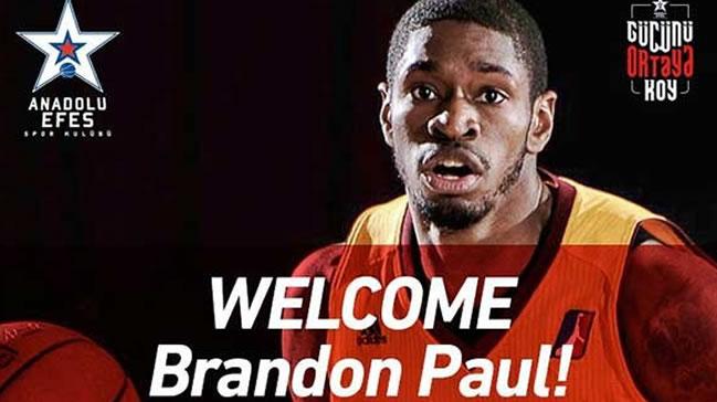 Anadolu Efes Brandon Paul'la szleme imzalad