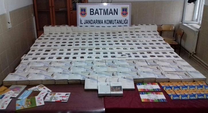 Batman'da PKK'ya ait 2 bin 209 dokman ele geirildi