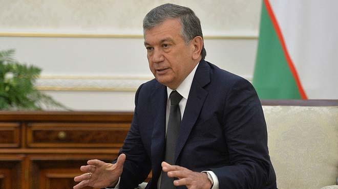 zbekistan'n yeni Cumhurbakan Mirziyoyev grevine balad