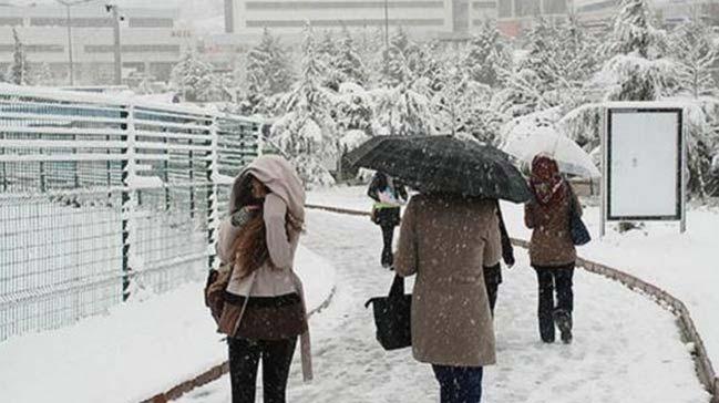 Hakkari niversitesinde kar tatili