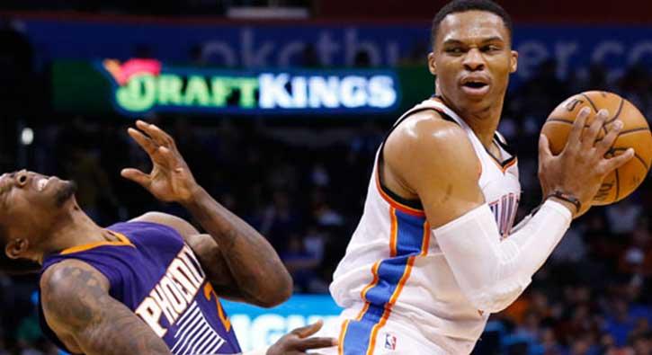 Russel Westbrook, NBA tarihinde 50 'triple double' yapan 6'nc isim oldu