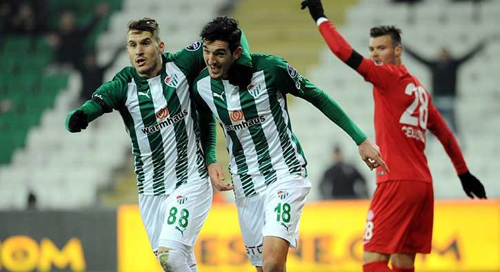 Antalyaspor'u Bursaspor durdurdu