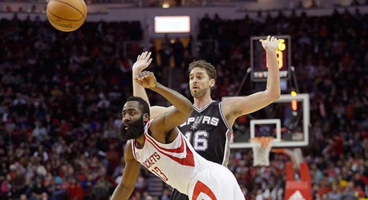 San Antonio Spurs, Houston Rockets'a 'dur' dedi