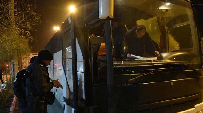 Burdur'da 140 yabanc uyruklu yakaland