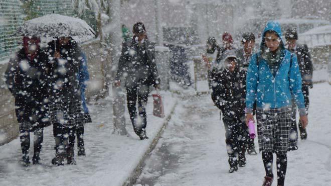 Meteoroloji uyard! Yarn youn kar ya bekleniyor