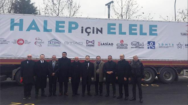 Tekstil ve hazr giyimcilerden Halep'e yardm kampanyas