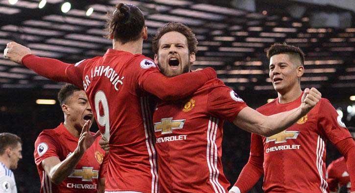 Manchester United evinde ok rahat!