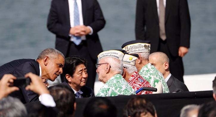 Obama ve Abe'den Pearl Harbor'da tarihi buluma