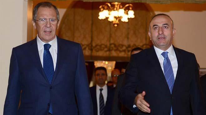 Dileri Bakan avuolu Lavrov'la Suriye'yi grt