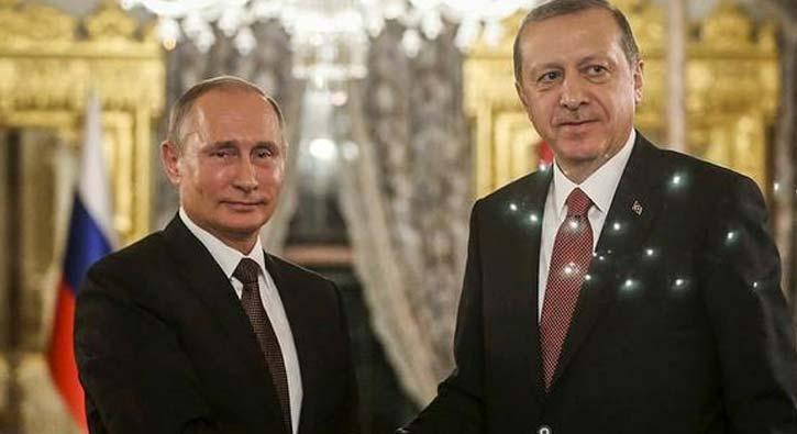 Putin'den Erdoan'a yeni yl mesaj