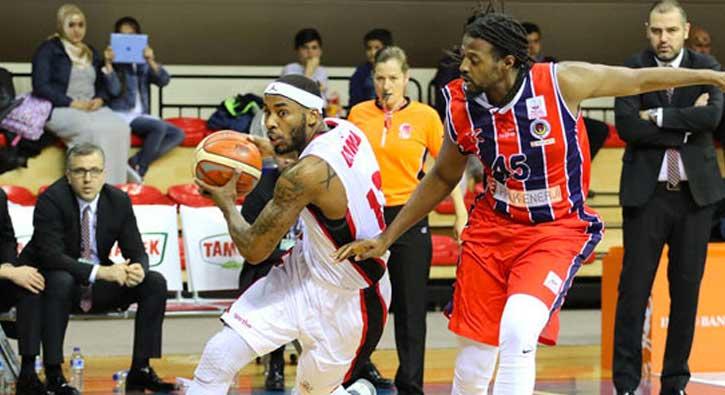 Gaziantep Basketbol'dan farkl galibiyet