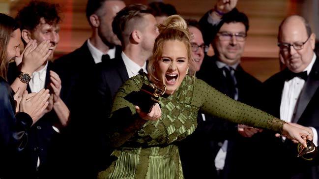 59. Grammy dlleri'ne Adele damga vurdu