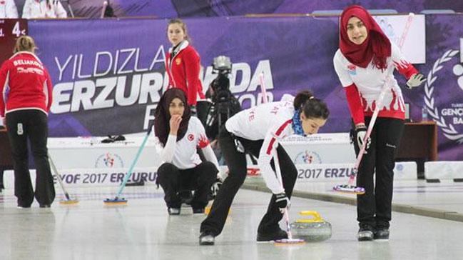 Curling Kadn Milli Takm Rusya'y 6-4 yenerek yar finale kald
