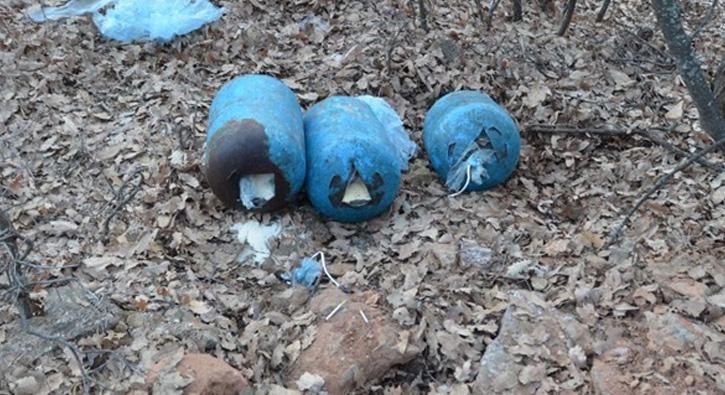 PKK'nn tuzaklad 150 kiloluk patlayc imha edildi