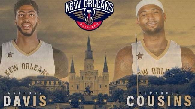 DeMarcus Cousins New Orleans Pelicans'a transfer oldu
