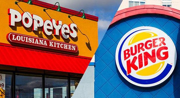 Burger King'in sahibi Popeyes'i satn alyor 