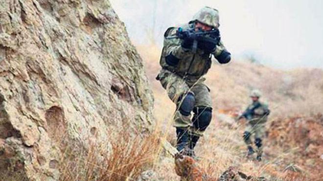 ukurca krsalnda PKK'ya operasyon: 2 terrist ldrld