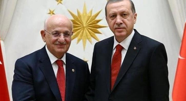 Cumhurbakan Erdoan'dan Meclis Bakan smail Kahraman'a ziyaret