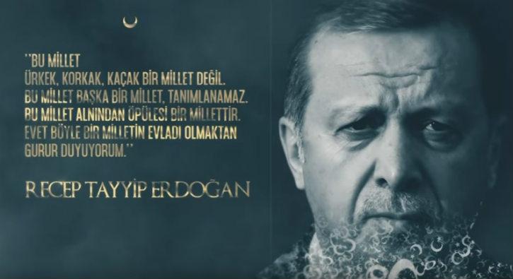 TRTden Recep Tayyip Erdoanl yeni reklam filmi