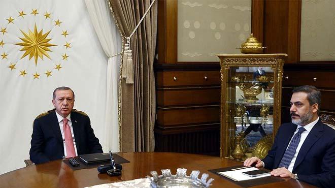 Cumhurbakan Erdoan MT Mstear Fidan' kabul etti