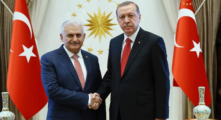 Cumhurbakan Erdoan, Yldrm' kabul etti
