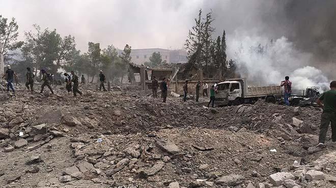 Son Dakika... El Bab'da patlama: 35 kii hayatn kaybetti
