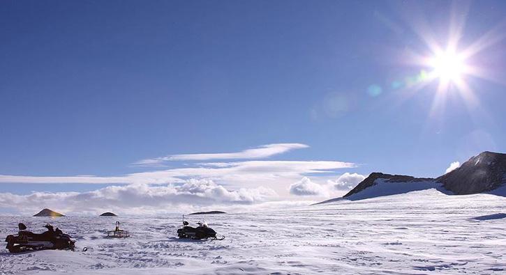 Antarktika'ya s iin ilk ekip yola kt