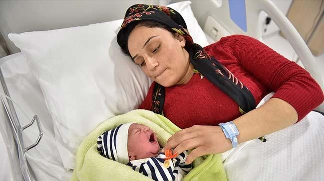 Mersin ehir Hastanesinde ilk bebek heyecan
