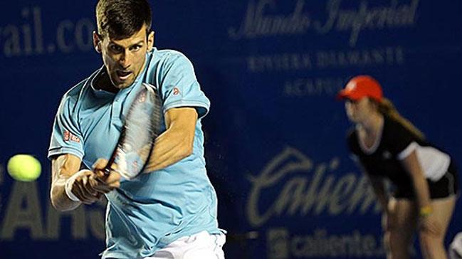 Novak Djokovic Meksika Ak'a eyrek finalde veda etti