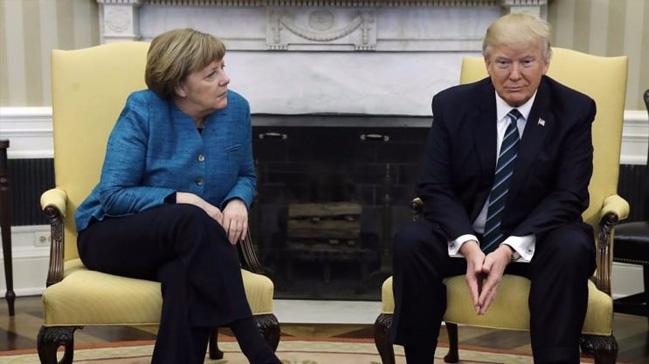 Trump, Merkel'in elini neden skmad"