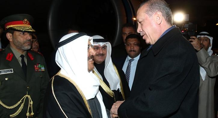 Kuveyt Emiri Ankara'ya geldi